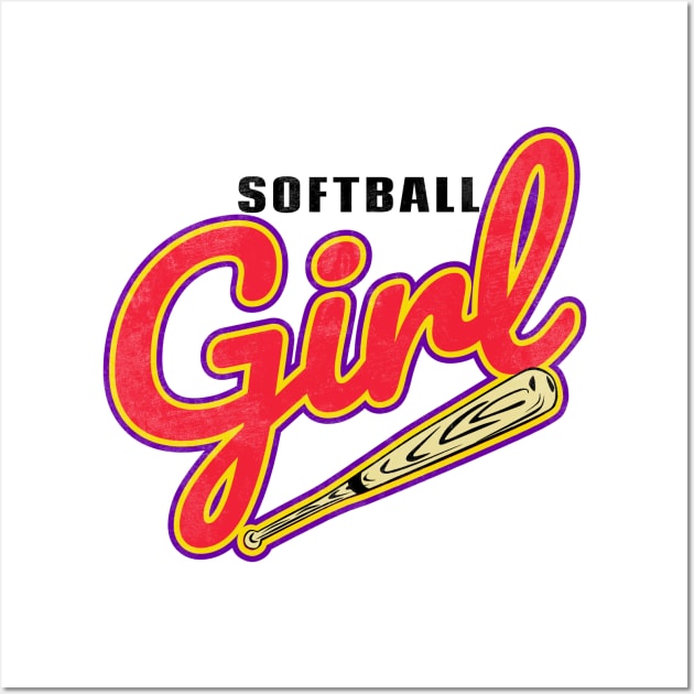 softball Wall Art by dishcubung